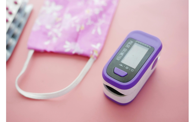 Blood oxygen can be measured without drawing blood